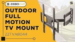 Outdoor Full Motion TV Mount | ZZTVA8044