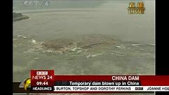 China Dam Explosion