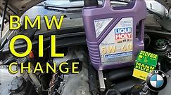 How To Change Your Oil On A BMW E90 (325i, 328i, 335i & More) - BMW Maintenance Series