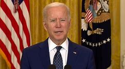 Biden discusses phone call with Putin following new sanctions on Russia