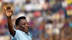 Brazilian soccer legend Pelé, winner of record 3 World Cups and standard-bearer for 'the beautiful