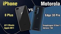 Motorola Edge 30 Pro VS iPhone 8 Plus Speed Test