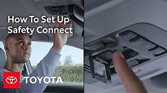 How To Set Up Safety Connect in the Toyota App | Toyota