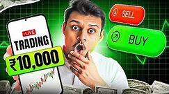 Live Market: 10k Trading Psychology - How to Trade Equity in Small Account