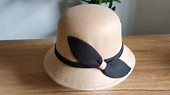 Vintage Bowler Hat for Women