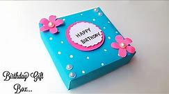🥰 Surprise 🥰 Birthday Gift Box Making • Easy Handmade Birthday Gift Idea • birthday gift idea 2023