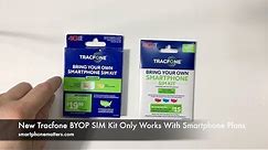 New Tracfone BYOP SIM Kit Only Works With Smartphone Plans