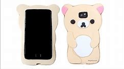 Cómo hacer una funda o carcasa para el móvil - Korilakkuma y Rilakkuma Kawaii