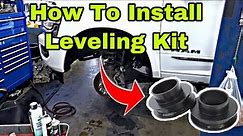 How To Install A Ready Lift On A 2019+ Ram 2500 & 3500 || This Is The Cheapest And Easiest Level!!!