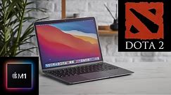 M1 vs Dota 2 ! (MacBook Air) (API: Vulkan)