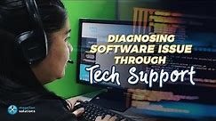 Technical Support (Software Update) Sample Scenario