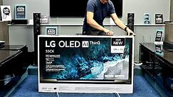 LG 2020 OLED CX 4K HDR Unboxing and Setup with 4K DEMO Videos and Test OLED55CX