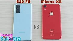 Samsung Galaxy S20 FE vs iPhone XR SpeedTest and Camera Comparison