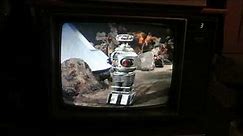 1984 Zenith Space Command Color Television, SA1927W, Playing Columbia House VHS, Lost in Space