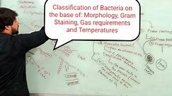 Classification of Bacteria | Morphology of Bacteria | Gram Stain, Gas Requirement, Temperature