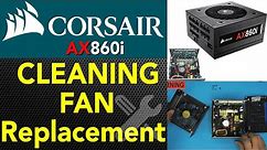 Corsair AX860i 📢 ATX PSU Service 📌 Power Supply Cleaning