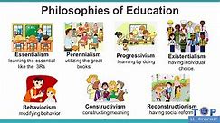 Keywords to better understand the Philosophies of Education