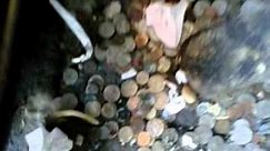 Hundreds Of Dollars Of Change And Filthy Fast Food On Car Floor