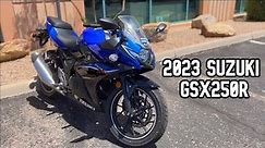 2023 Suzuki GSX250R - Test Ride Review