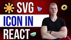 How to Use SVG Icons in React App?