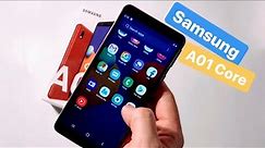 Samsung Galaxy A01 (A013) Core Red / Fast Review / unboxing