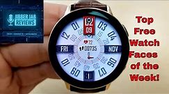 TOP FREE Must See & Must Download Samsung Galaxy Watch Active 2/Galaxy Watch/Gear S3 Watch Faces!