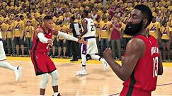 NBA 2K20 Gameplay - Los Angeles Lakers vs Houston Rockets (Playoff Game) – NBA 2K20 PS4