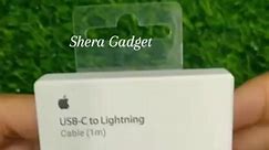 Apple USB-C to Lightning Cable - 1m❤️Type: Apple Authorized❤️ #sheragadget #iphones #satisfiedclient #Discount | Shera Gadget-সেরা গ্যাজেট