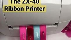 Ribbon Printing Machine 2023 - Print upto four ribbons at a time with the ZX-40 Ribbon Printer