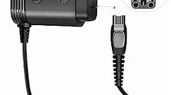 15V Power Cord for Philips Norelco Charger Cord (HQ8505 for Norelco Trimmer - Shaver - Razor 7000 5000 3000 9000 2000 2300 mg7750 mg7790 8500X Series)