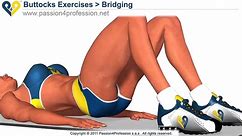 BEST Tone Buttocks exercise - Reduce buttocks and  thighs with Bridging exerciseBEST Tone Buttocks e