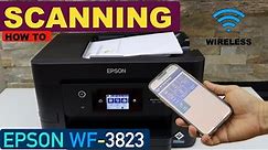 Epson WorkForce WF-3823 Wireless Scanning.