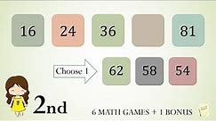 Math Games for 2nd Grade | Test 24