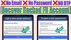 How to recover facebook account 2022 | facebook id retrieve | fb recovery 2022 | without email otp