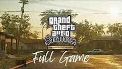 GTA San Andreas PS5 - Full Game Walkthrough (all missions) No Commentary