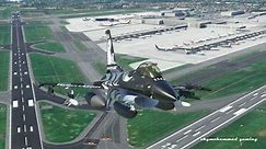 F-16 Fighting Falcon best takeoff