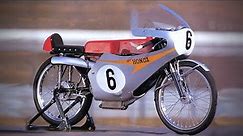The 50cc Motorcycle with a top speed of 118 mph in the 1960s