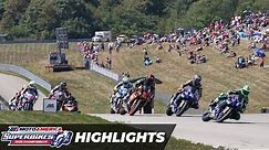 HONOS Superbike Race 2 Highlights at Pittsburgh 2020