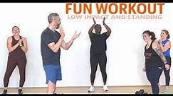 ALL LEVELS TOTAL BODY WORKOUT (Low impact and standing)