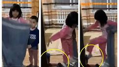 Girl And Her Little Assistant Perform Magic Trick, Turns Out To Be ‘Funnily Tragic’ | Watch Viral Video