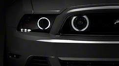 Raxiom Mustang CCFL Halo Fog Lights; Smoked 49177 (13-14 Mustang GT) - Free Shipping