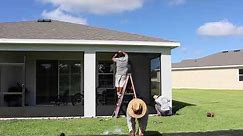 New Lanai/Porch Screen Enclosure Installation - Lakewood Ranch / Bradenton, FL
