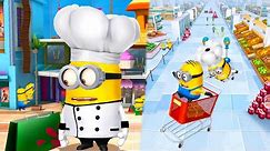 Baker Minion goes to the Mall for Shopping ! Despicable me Old version