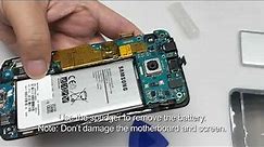 NEW Version - Galaxy S6 Edge Battery Replacement Guide - How to replace S6 Edge battery - YONTEX