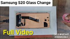 Samsung S20 Glass Replacement. New technology. Safe way repair. Edge Training. Episode 15
