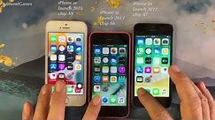 Comparison iPhone 5c iPhone 5s iPhone se 2016 Speed Test