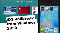 iOS Jailbreak using Windows AltServer June 2020