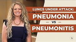 Pneumonia vs. Pneumonitis | What Are The Differences??