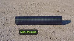 Advanced Drainage Systems 3 in. x 10 ft. Singlewall Perforated Drain Pipe 03010010