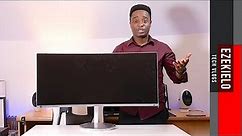 Samsung CJ79 Thunderbolt 3 QLED Curved Monitor Unboxing & first Look